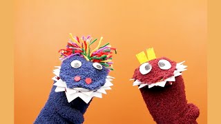 DIY Sock Puppets TOP CREATIVE IDEAS FOR OLD SOCKS  Everyday Crafts shorts [upl. by Ioab]