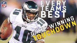 Every Teams Best GameWinning Touchdown of All Time [upl. by Eceirahs]