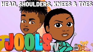 Head Shoulders Knees amp Toes Hip Hop Remix  joolstv Nursery Rhymes  Kid Songs [upl. by Sybley]