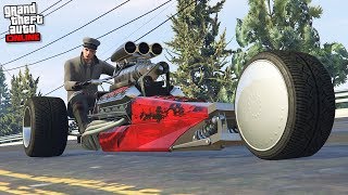 COMPRANDO TUNANDO E TESTANDO A RAMPANT ROCKET A NOVA MOTO DE 3 RODAS GTA Online [upl. by Nevai419]