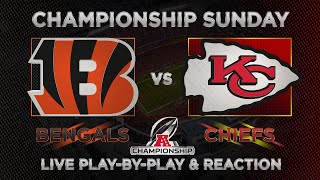 Bengals vs Chiefs Live Play by Play amp Reaction [upl. by Tooley115]