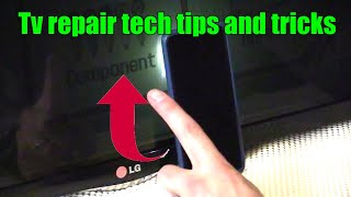 3 Ways to Troubleshoot LED LCD TV with a Black Screen TV repair part 1 [upl. by Wyler]