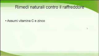 Rimedi naturali contro il raffreddore [upl. by Shauna900]