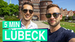 Lübeck in 5 minutes 👬 Visit the medieval German city Lübeck [upl. by Orozco]