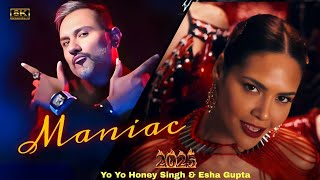 MANIAC  Bonus Track  fromquot Glory  I AM A MANIAC  HONEY SINGH NEW SONG​ esha HydraMusicSong [upl. by Russ]