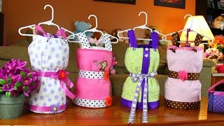 Dress Diaper Cake How To Make [upl. by Odanref]