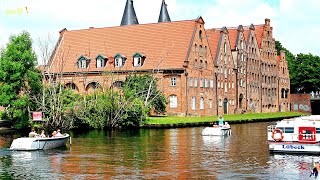 Luebeck Germany  Medieval City Centre  UNESCO World Heritage [upl. by Nitniuq]