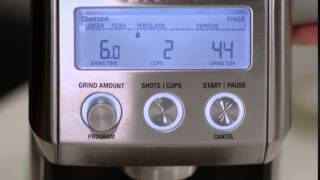 Learn to use the Breville Smart Grinder™ Pro BCG820 [upl. by Assert]