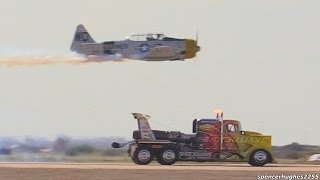 SHOCKWAVE JET TRUCK RACE 3447 MPH [upl. by Oscar]