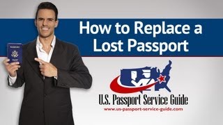 How to Replace a Lost Passport [upl. by Fotinas]