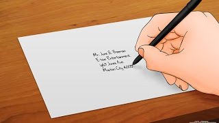 How to addressing envelopes correctly [upl. by Dimond50]