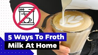 How To Froth Milk At Home Best Milk Frothers Review [upl. by Eniamat]