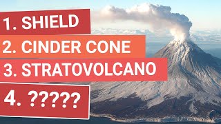 The four types of volcanoes [upl. by Noelle]