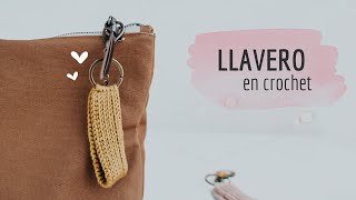 Llavero en crochet  paso a paso [upl. by Cykana169]