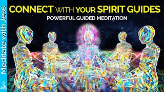 Meet Your Spirit Guides In The Crystal Cave  Powerful Guided Meditation Connect To Your Soul Group [upl. by Bringhurst]