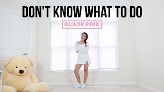 BLACKPINK  Dont Know What To Do  Lisa Rhee Dance Cover [upl. by Eiro226]