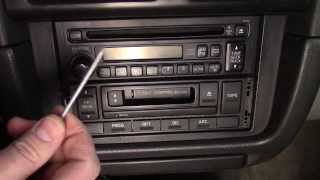 How to remove a car stereo radio [upl. by Faletti]