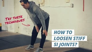 3 SI Joint Stretches For Proper Sacroiliac Motion [upl. by Ynabe]