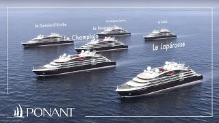 The new generation of luxury cruise liners  PONANT [upl. by Schulze]