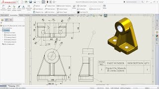 Solidworks tutorial Basics of Drawing [upl. by Llednahs]