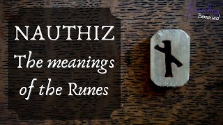 Nauthiz  The Meanings of the Runes  Naudhiz [upl. by Ahsein]