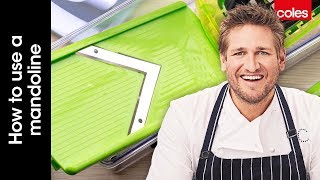 A Chefs Guide on How to Use a Mandoline  Cook with Curtis Stone  Coles [upl. by Jermain]