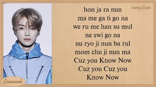 NCT U  Know Now Easy Lyrics [upl. by Joliet947]