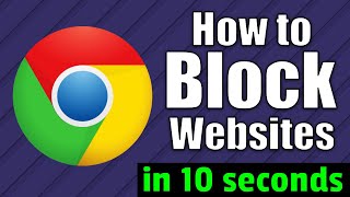 How To Block Websites On Google Chrome in only 10 seconds [upl. by Lionello872]