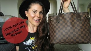 Louis Vuitton Neverfull PM Review [upl. by Germaun]