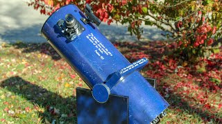 DIY 8quot NEWTONIAN TELESCOPE COMPLETE BUILD [upl. by Laohcin948]