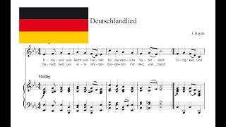 National anthem of Germany Deutschlandlied [upl. by Urana]