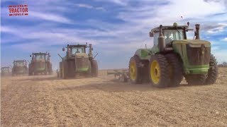 12 JOHN DEERE Tractors Plow Up 11000 Acres [upl. by Julianne]