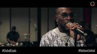 Burna Boy Performs “Level Up”  From Nations United Film [upl. by Lener]