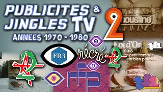 PUBLICITES ET JINGLES TV années 70  80 [upl. by Neeroc]