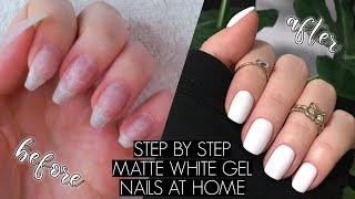 DIY GEL MANICURE AT HOME  The Beauty Vault [upl. by Ellehcsar]