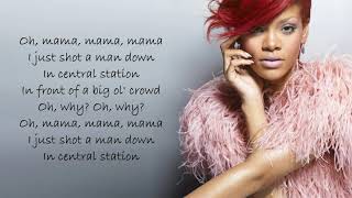 Rihanna  Man Down  Lyrics Songs [upl. by Gerdy]