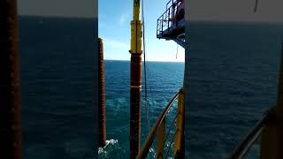 Shock Load Offshore Piling Incident 22 [upl. by Nycila698]