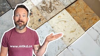 QUARTZ vs GRANITE  How To Choose A Countertop in 2023 [upl. by Alihs]