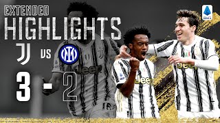 Juventus 32 Inter  Cuadrado Secures Derby Victory with Late Penalty  EXTENDED Highlights [upl. by Nillek]