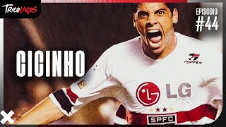 CICINHO EXATLETA  TRICOLAÇOS 44 [upl. by Ihsir]