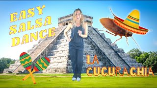 EASY Salsa Dance for Kids  Mexico in May  La Cucaracha  Brain Breaks for Kids [upl. by Rudich]