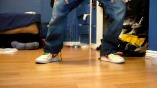 How To Hip Hop Dance  HealToe Flick and Gliding [upl. by Noiek]