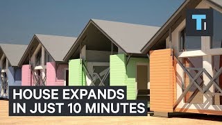 This expanding house is ready in 10 minutes [upl. by Aryn806]