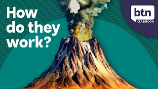 How Do Volcanoes Work  Behind the News [upl. by Eitisahc]