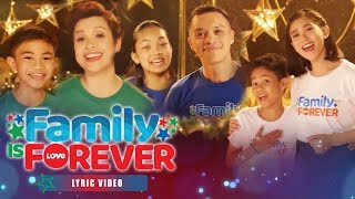 ABSCBN Christmas Station ID 2019 quotFamily Is Foreverquot Recording Lyric Video With Eng Subs [upl. by Siddra323]