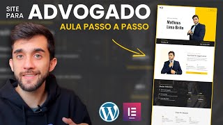 Como Fazer Site de Advogado do Zero  Passo a Passo [upl. by Radburn381]