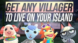 ACNH How to Get ANY Villager with Proven Method ALL NEW VILLAGERS INCLUDED [upl. by Moreta]