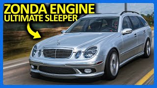 Forza Horizon 5  The ULTIMATE Sleeper Mercedes FH5 AMG E55 Wagon [upl. by Nodroj]