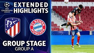 Atlético vs Bayern Munich Extended Highlights  UCL on CB Sports [upl. by Sherr]