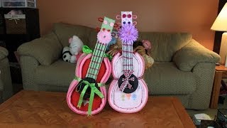 Guitar Diaper Cake How To Make [upl. by Ona41]